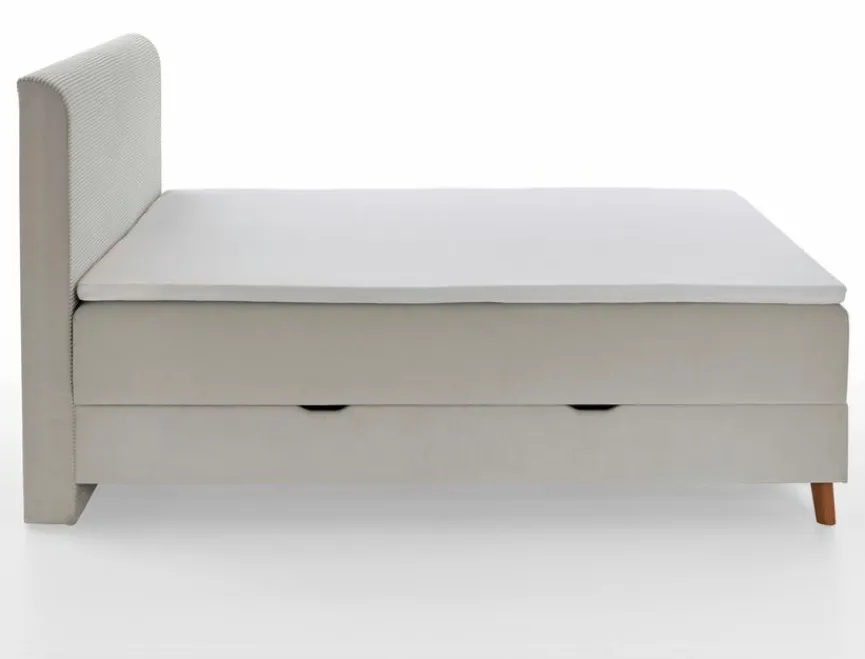 meise.möbel Boxspringbett Memphis 180 x 200 cm Beige