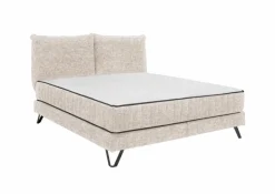Online set one by Musterring Boxspringbett Baldwin 180 x 200 cm Ivory