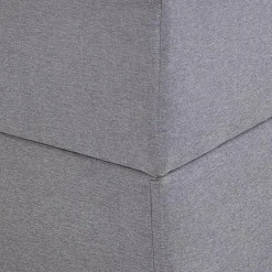 meise.möbel Boxspringbett Caja 140 x 200 cm Hellgrau