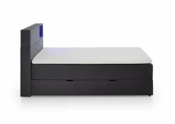 Outlet meise.möbel Boxspringbett Caja 120 x 200 cm Anthrazit