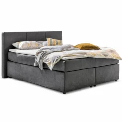 New Winkle Boxspringbett Dreambox 180 x 200 cm Anthrazit