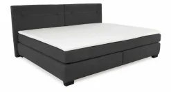 Online Boxspringbett Family 240 x 200 cm Schwarz