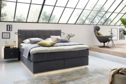 Musterring Boxspringbett Felina Fly 180 x 200 cm Anthrazit