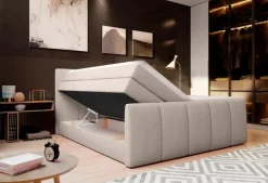 Sale Boxspringbett Fresco 180 x 200 cm Cream