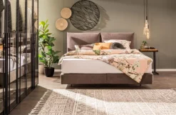 MAISON Boxspringbett Kansas City 160 x 200 cm