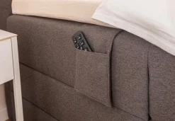 Outlet Ergodream Boxspringbett Lund 180 x 200 cm Dark Grey