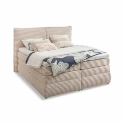 Outlet Boxspringbett Madden 180 x 200 cm Beige