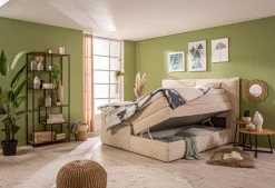 Outlet Boxspringbett Madden 180 x 200 cm Beige