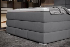 Best Boxspringbett Rita 140 x 200 cm Anthracite