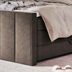 Clearance Boxspringbett Vertical 180 x 200 cm Schwarz