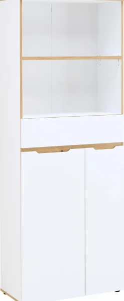 Online Innostyle Büroschrank Memphis Weiß / Eiche