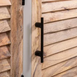 New Buffetunterteil Toulon Grau / Weiß