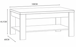 FORTE Couchtisch Bohol