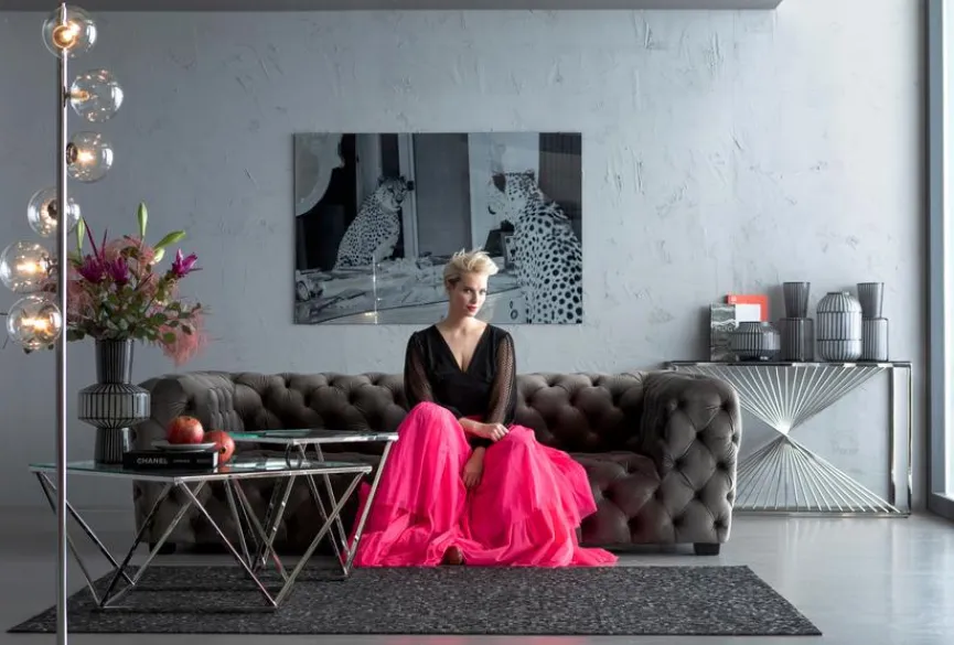 Hot KARE DESIGN Couchtisch 85030 Cristallo Silber