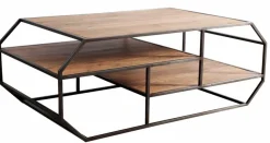 Sale WOLFMÖBEL Couchtisch Leaf Akazie