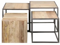 Clearance WOLFMÖBEL Couchtisch Stadium Mango