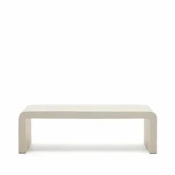 Best Kave Home Couchtisch Aiguablava 65 x 135 cm Weiß