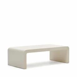 Best Kave Home Couchtisch Aiguablava 65 x 135 cm Weiß