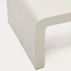 Best Kave Home Couchtisch Aiguablava 65 x 135 cm Weiß