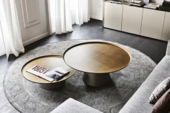Hot cattelan italia Couchtisch Amerigo Gold