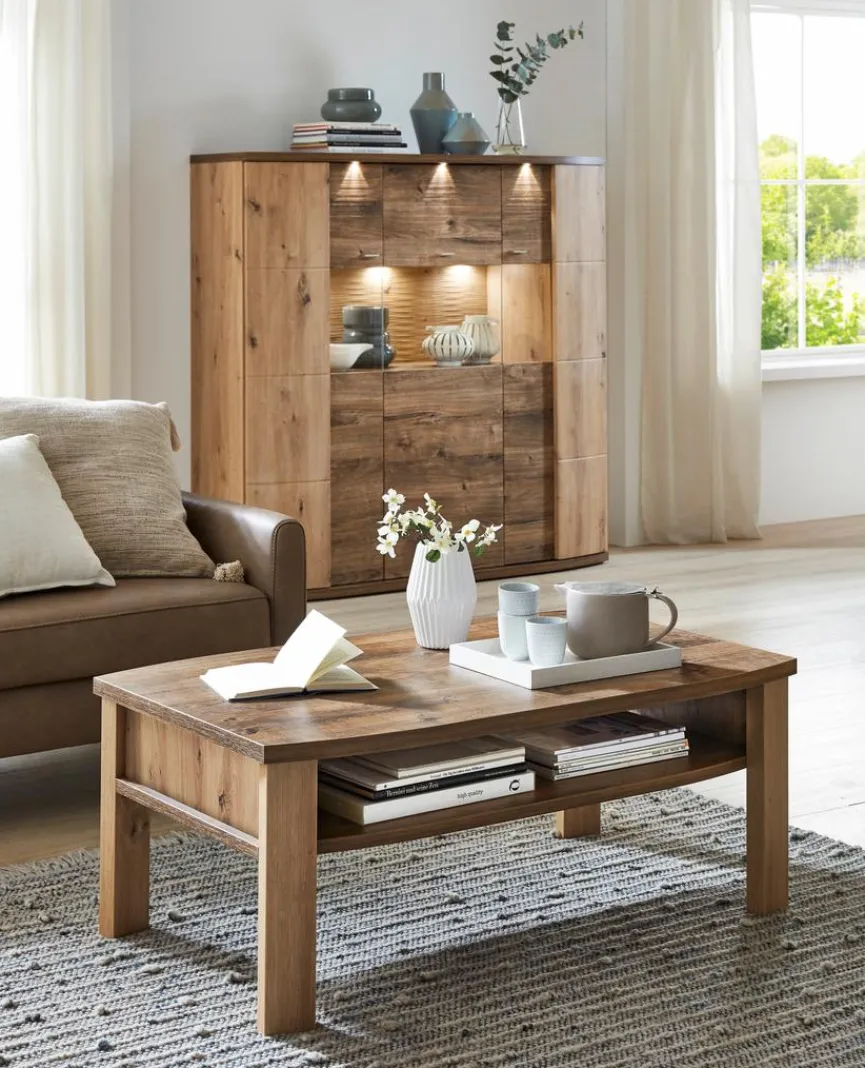New IDEAL Wohnen Couchtisch Cabana Eiche Artisan