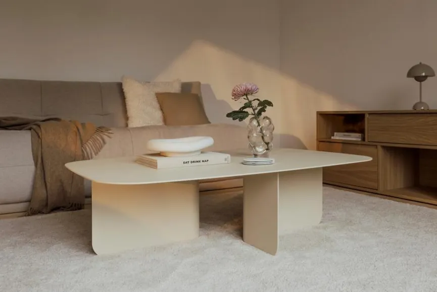 Metallbude Couchtisch Livia