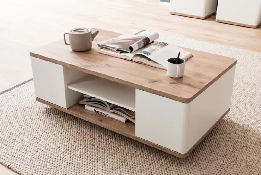 Hot MCA Couchtisch Palermo Weiß