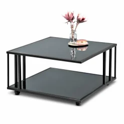 Clearance Couchtisch Paris 2 Schwarz