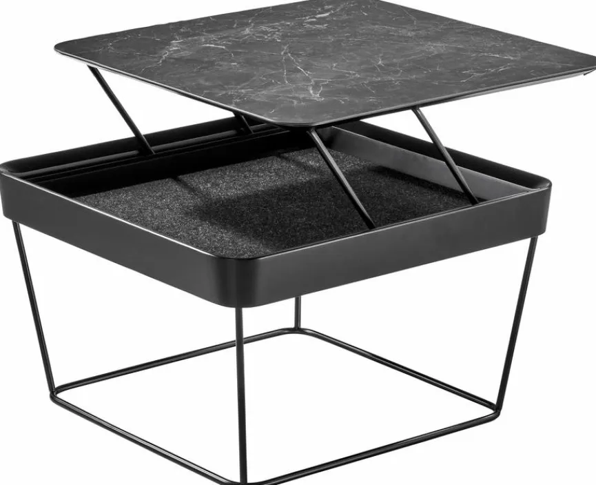 Hot Bacher Couchtisch Prego Schwarz