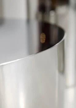 INNOVATION LIVING Couchtisch Tin Drum 40 Silber