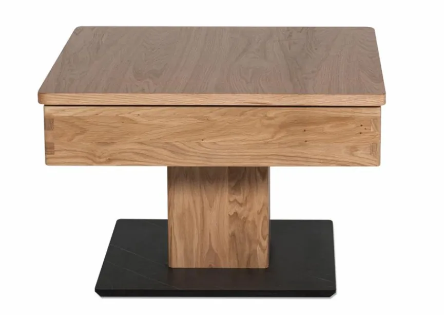 New Vierhaus Couchtisch 1848-WEI-M Wildeiche