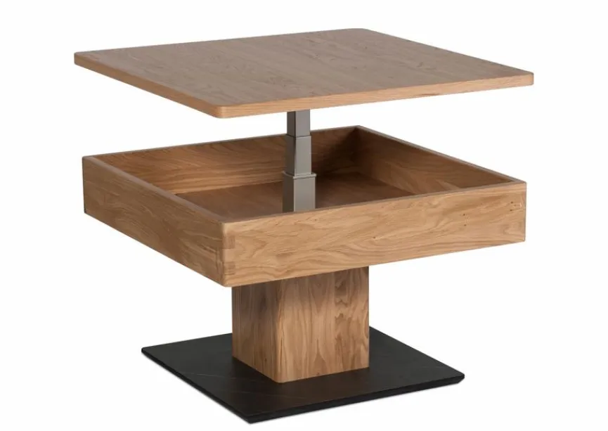 New Vierhaus Couchtisch 1848-WEI-M Wildeiche