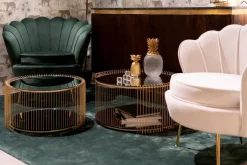 KARE DESIGN Couchtisch Wire Double 87674 2er Set