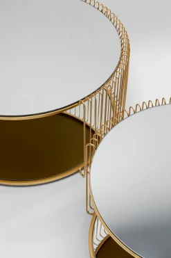 KARE DESIGN Couchtisch Wire Double 87674 2er Set