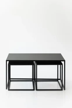 Metallbude Couchtisch-Set Tre Semnia