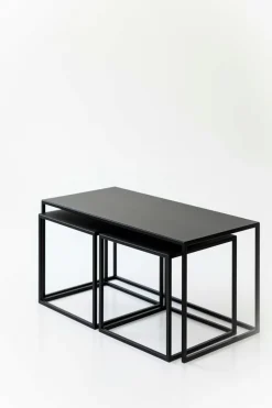 Metallbude Couchtisch-Set Tre Semnia