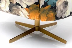 Discount KARE DESIGN Drehsessel Peony Flower 84685 Bunt