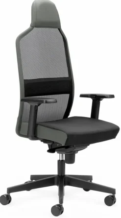 Discount NowyStyl Drehstuhl Cool-On Schwarz / Grau