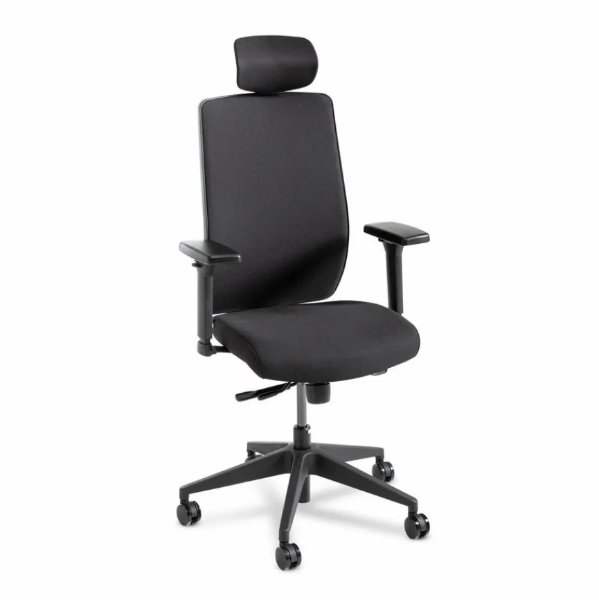 Ergotec Drehstuhl inkl. Kopfstütze Combo