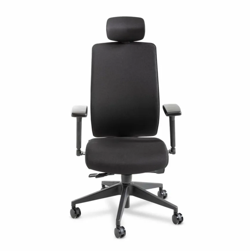 Ergotec Drehstuhl inkl. Kopfstütze Combo