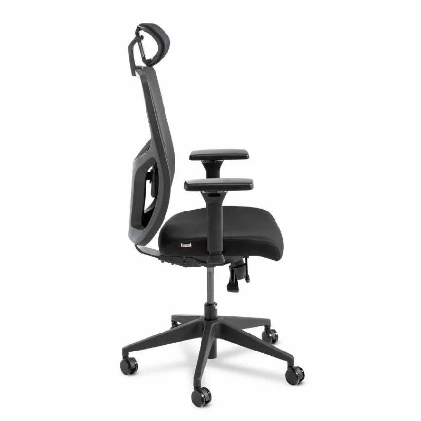 Ergotec Drehstuhl inkl. Kopfstütze Combo