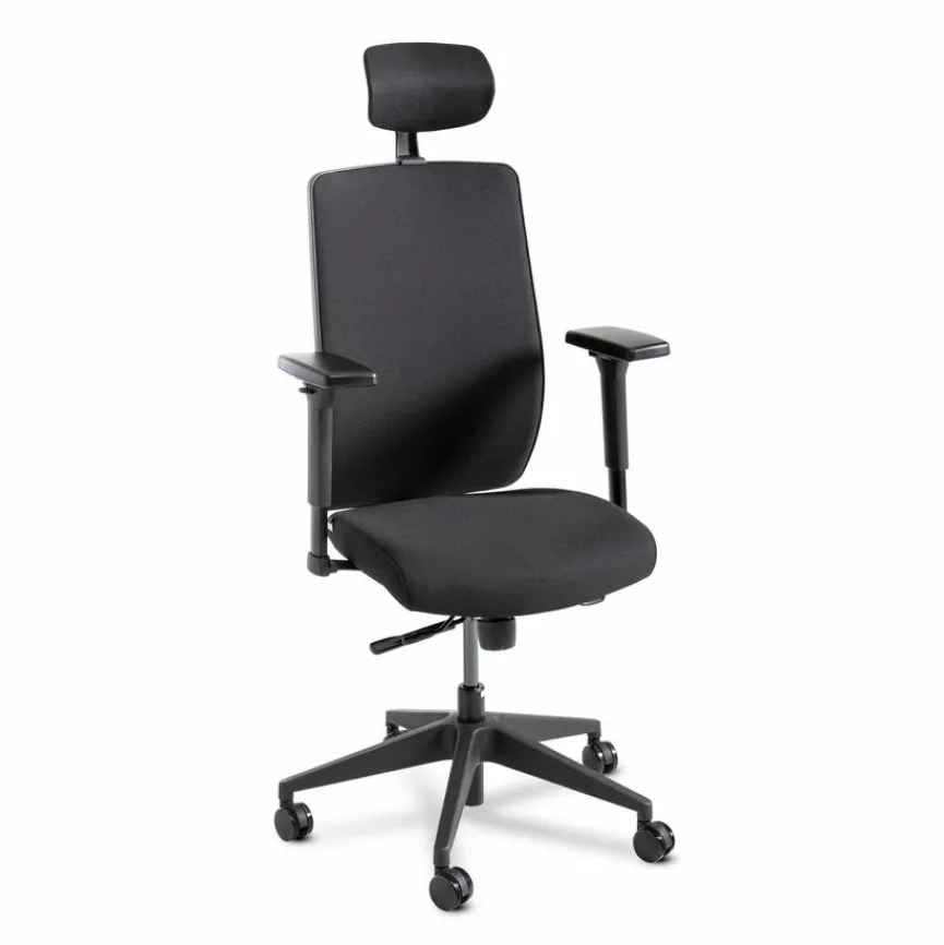 Ergotec Drehstuhl inkl. Kopfstütze Combo