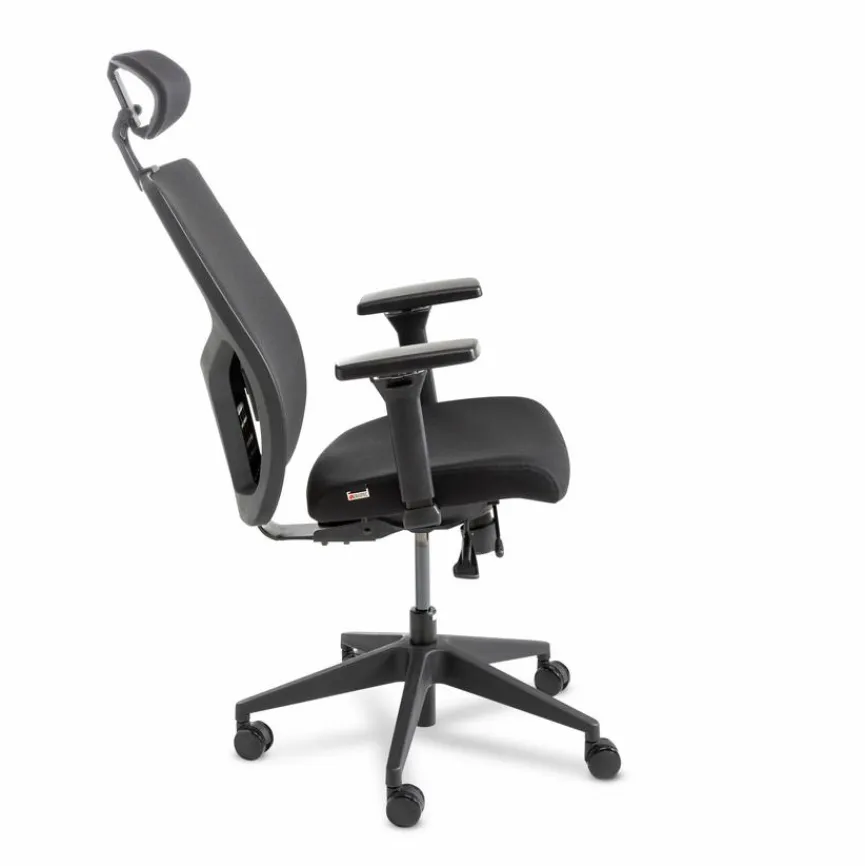 Ergotec Drehstuhl inkl. Kopfstütze Combo