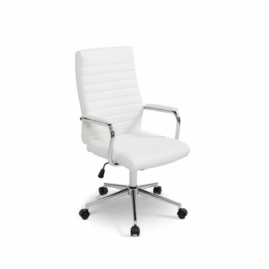 New BOOOM Drehstuhl Valence Weiß