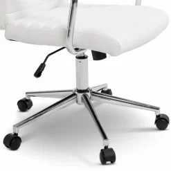 New BOOOM Drehstuhl Valence Weiß