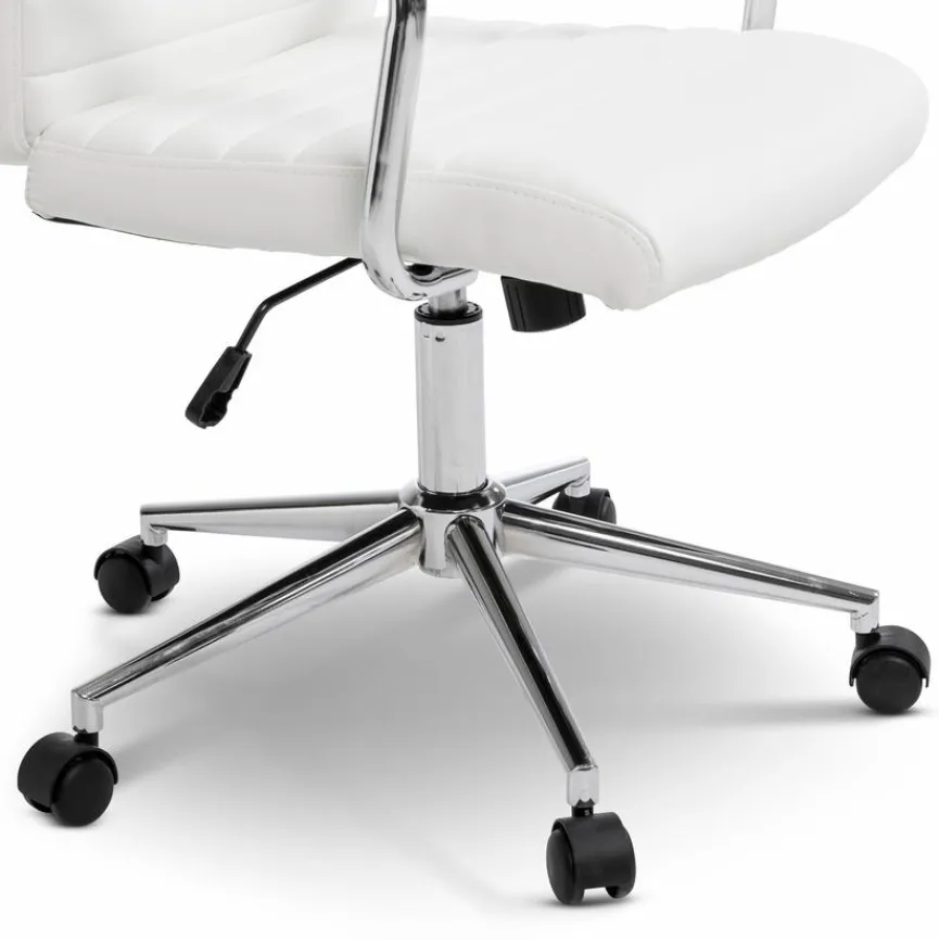 New BOOOM Drehstuhl Valence Weiß