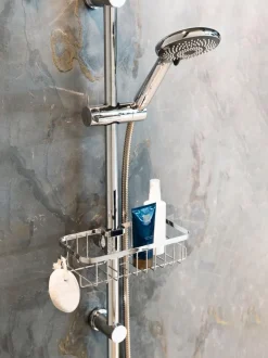 WENKO Duschablage Floresta eckig