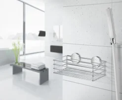 Beslagsboden Duschkorb Basket Silber