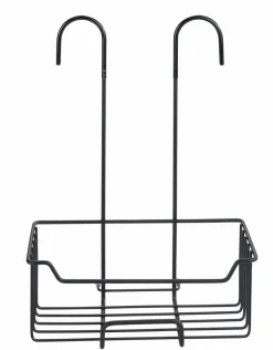 New WENKO Duschregal Milo Schwarz