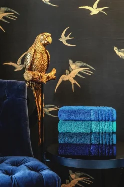 Online Vossen Duschtuch Vienna Style 67 x 140 cm Dunkelblau